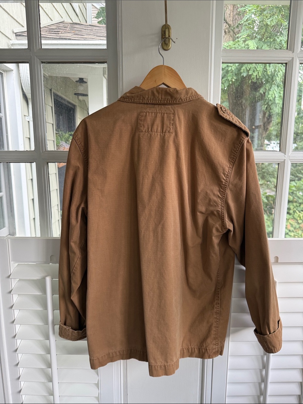 Mossimo Supply Co. Brown Military Field Jacket - Picture 3 of 3
